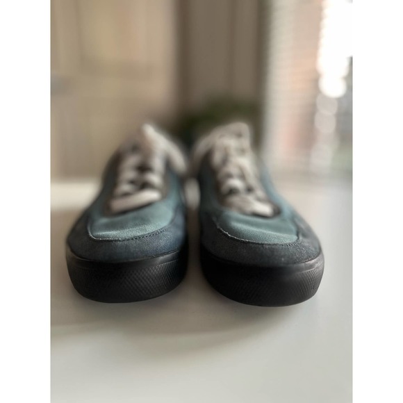 Vintage 90s AIRWALK Scorch Blue Flame Singe Skateboard Sneaker Sz 9 - Picture 4 of 13